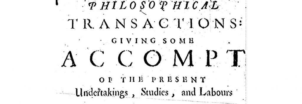 Philosophical Transactions 350 anniversary