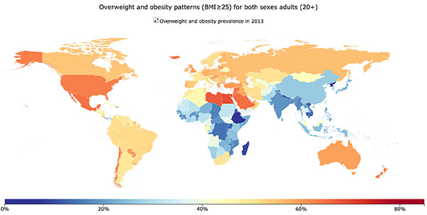 Global-Obesity-Map