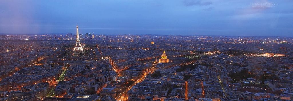 Paris skyline biocluster