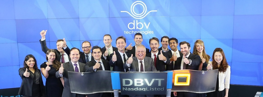 billion euro biotech DBV nasdaq biotech tecnologies