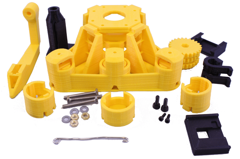 WaterScope yellow microscope parts