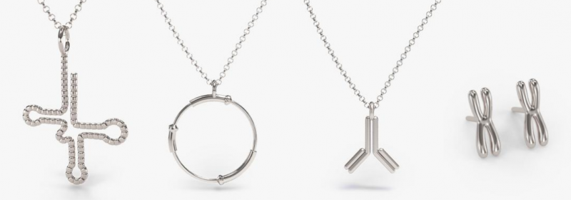 science jewelry somersault18:24 biotech gifts