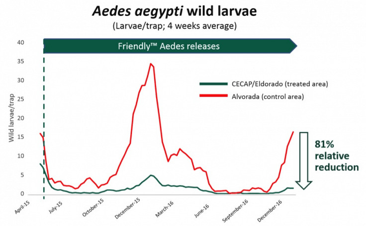 Oxitec Zika Dengue Brazil graph