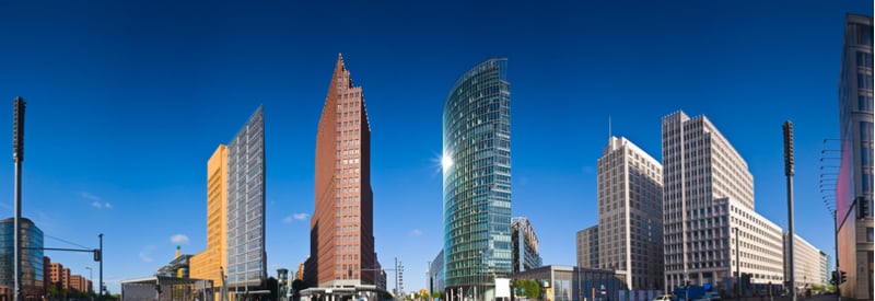 The Potsdamer Platz in the heart of Berlin is home to both Pfizer's and Sanofi's offices