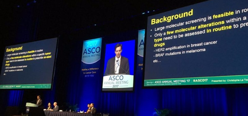 SHIVA Trial Precision Medicine Cancer Christophe Le Tourneau ASCO 2017