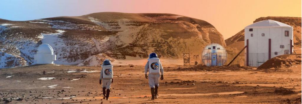 mars astronauts fungi spacesuits