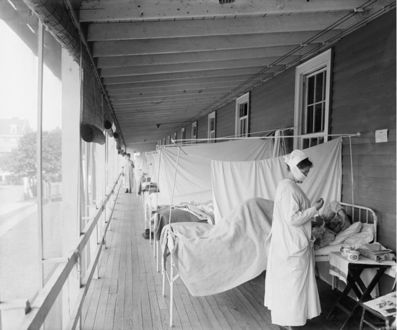 Flu vaccines feature - 1918 flu pandemic