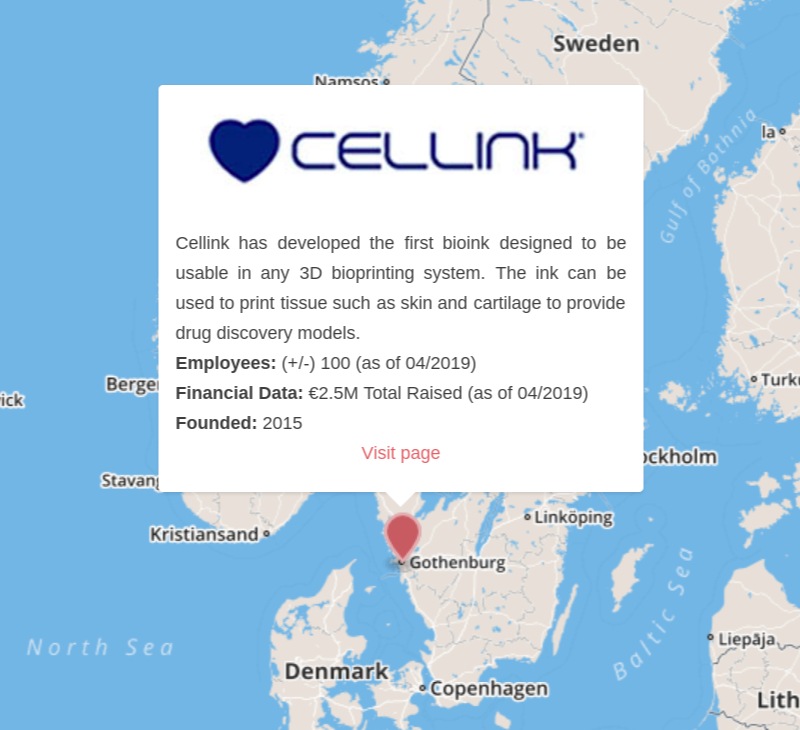 cellink bioprinting sweden goethenburg