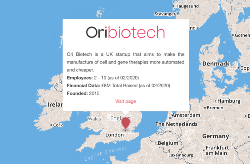 ori biotech london UK cell therapy