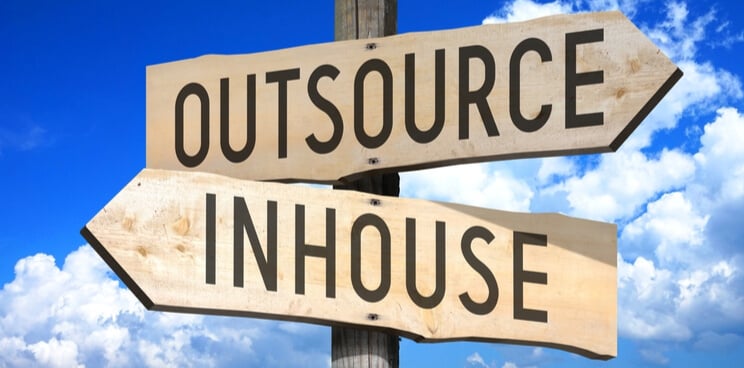 outsourcing, inhouse, outsourcing management