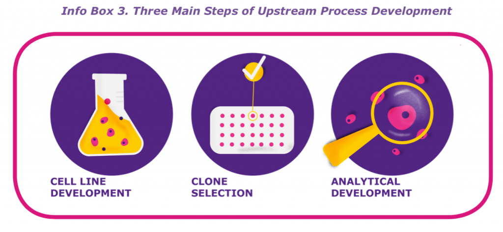 biologics drug development, upstream process development