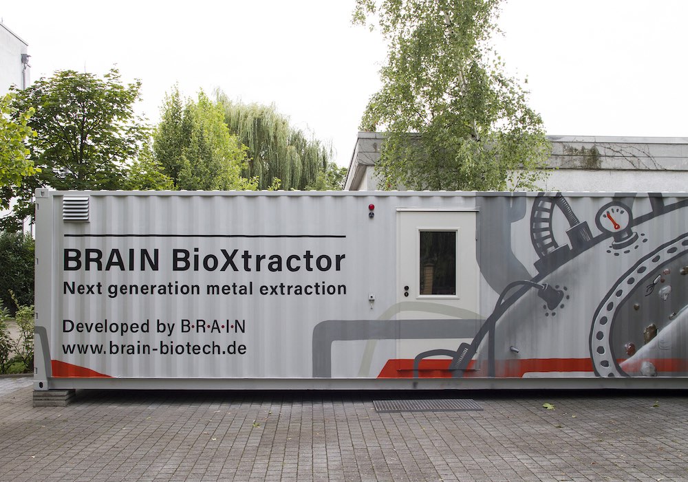 BRAIN BioXtractor biometallurgy