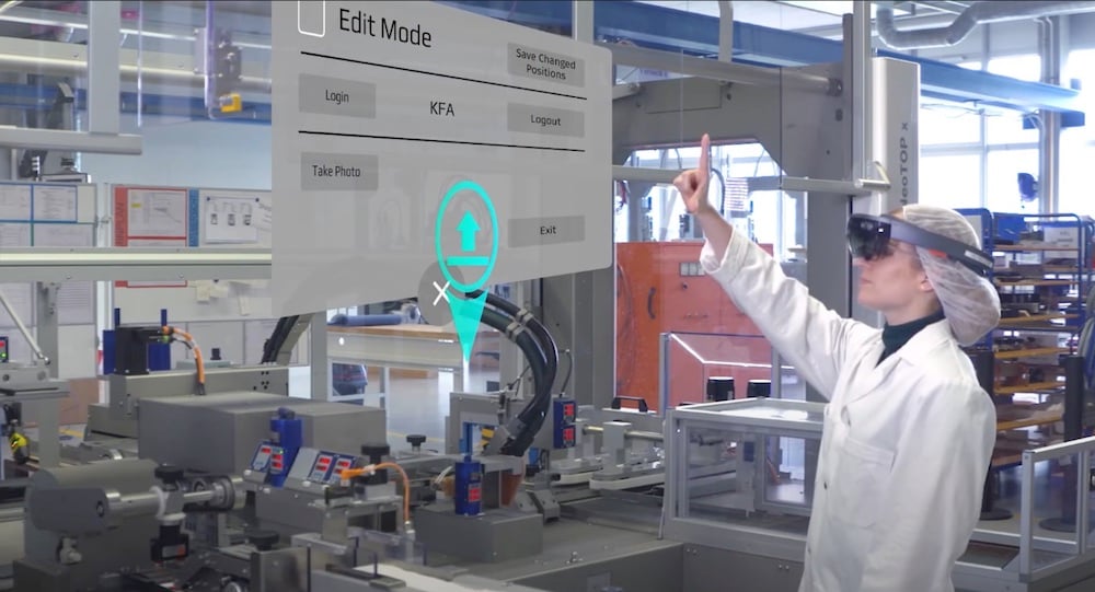 AR augmented reality biotech manufacturing