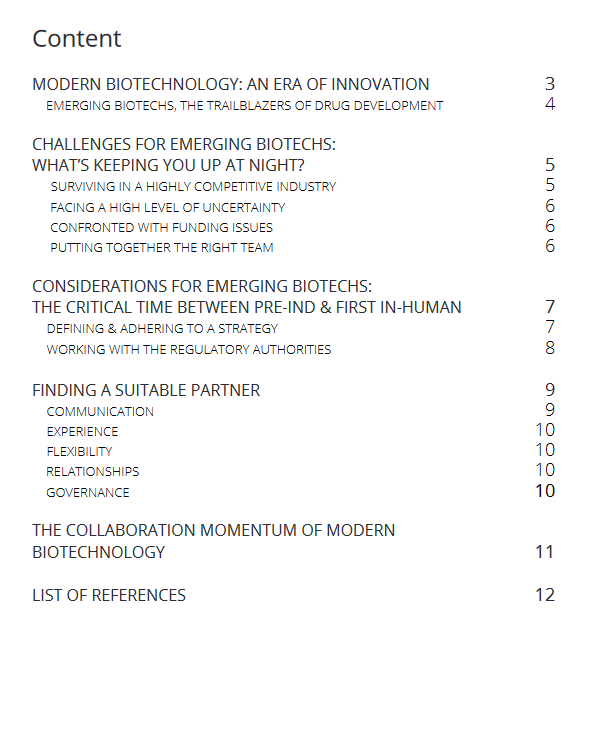 A toolkit for emerging biotechs 3