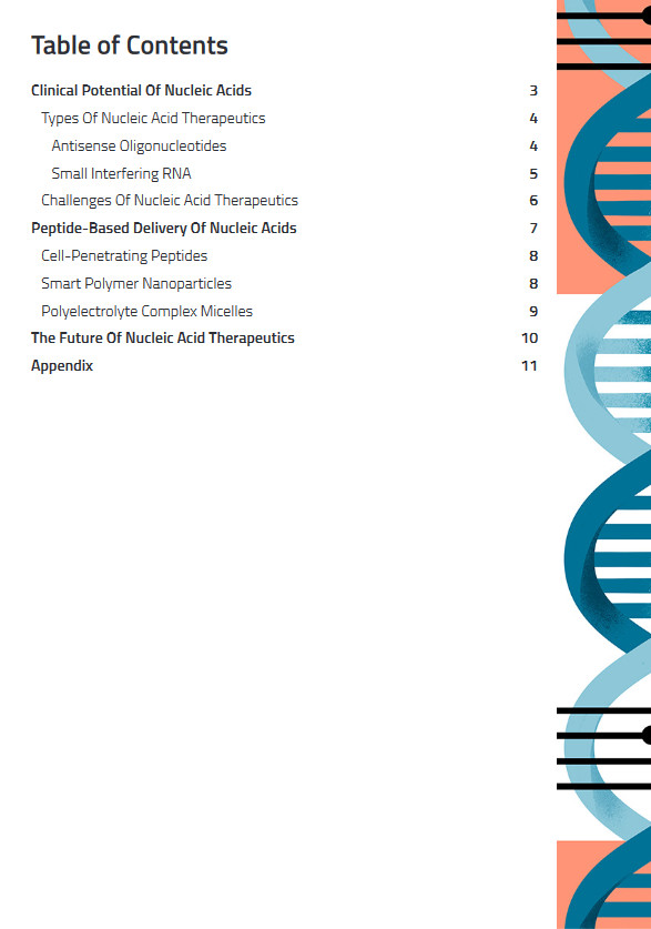 Peptides and nucleic acid therapeutics 3