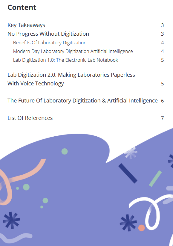 The digital transformation of the research laboratory 3