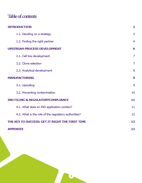 guidelines for early stage biotechs 3