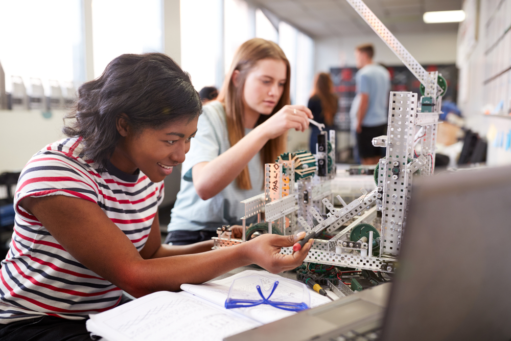 women students science